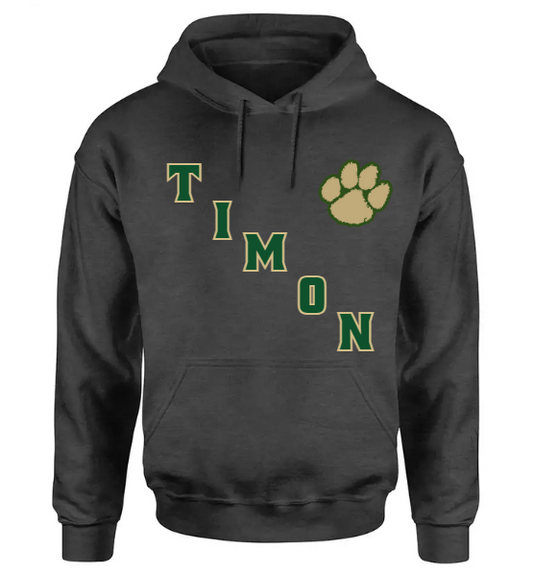 Gray Timon Hoodie w/ Paw