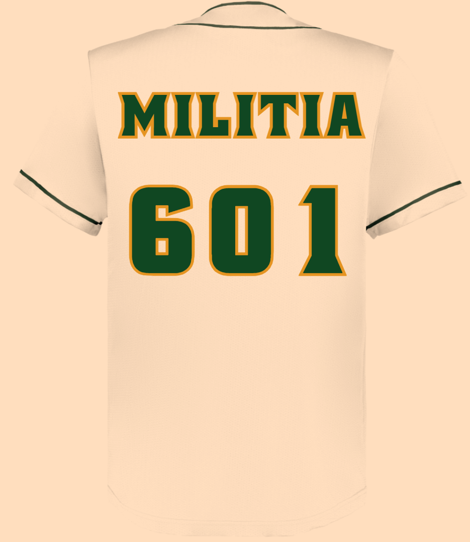 Timon White Baseball Jersey