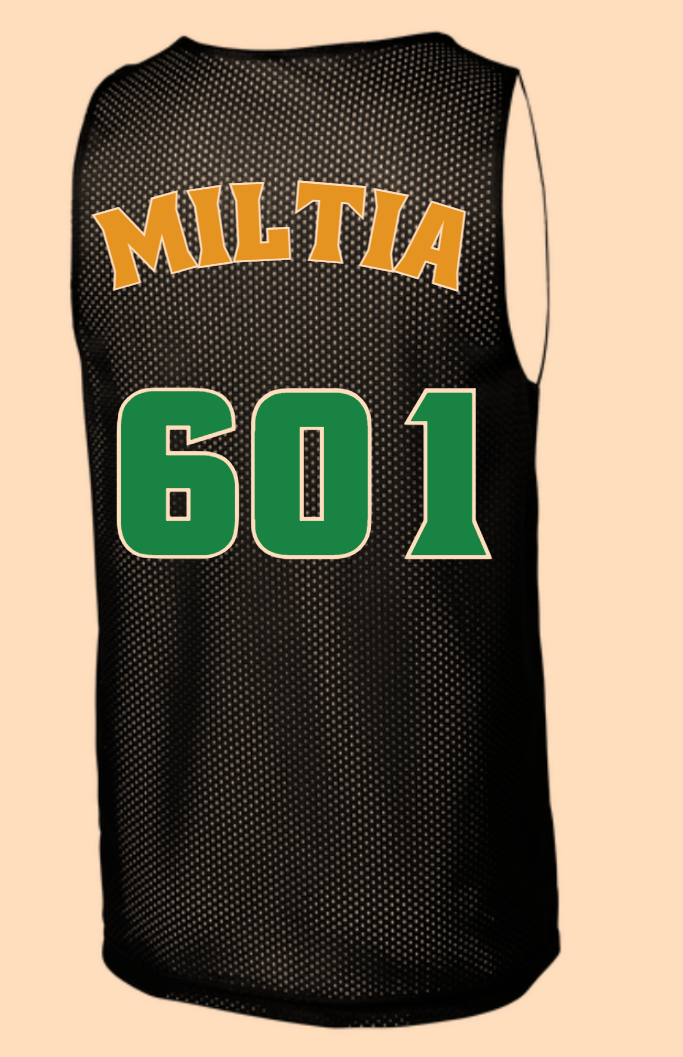 Timon Black Basketball Jersey