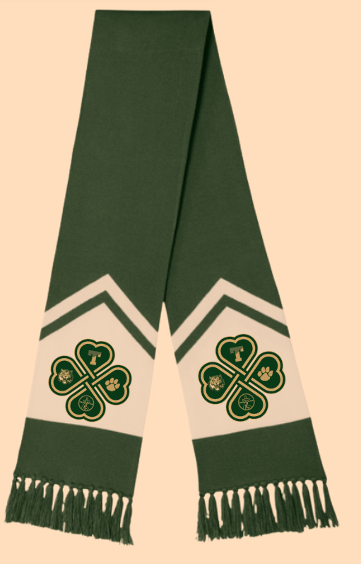 2026 St. Patrick's Day Dual Logo Scarf