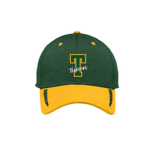 Green Throwback Hat (Yellow Brim)